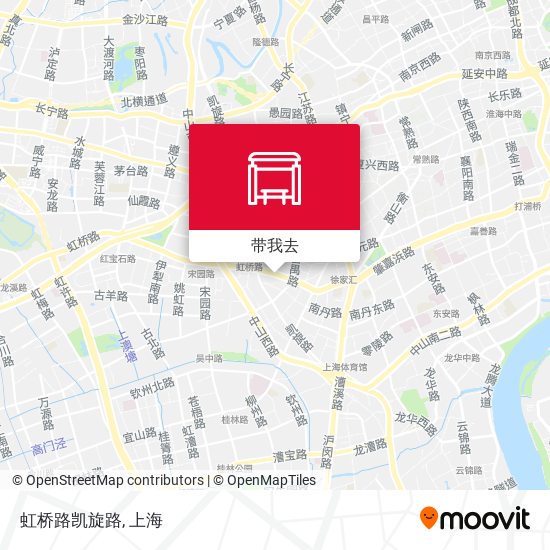 虹桥路凯旋路地图