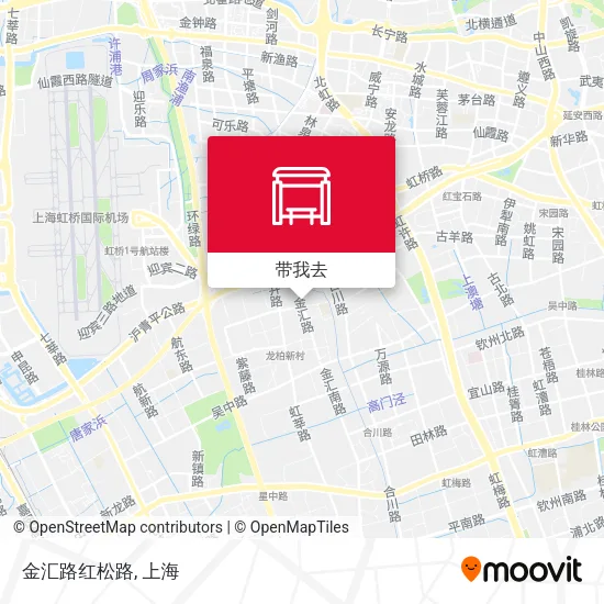 金汇路红松路地图