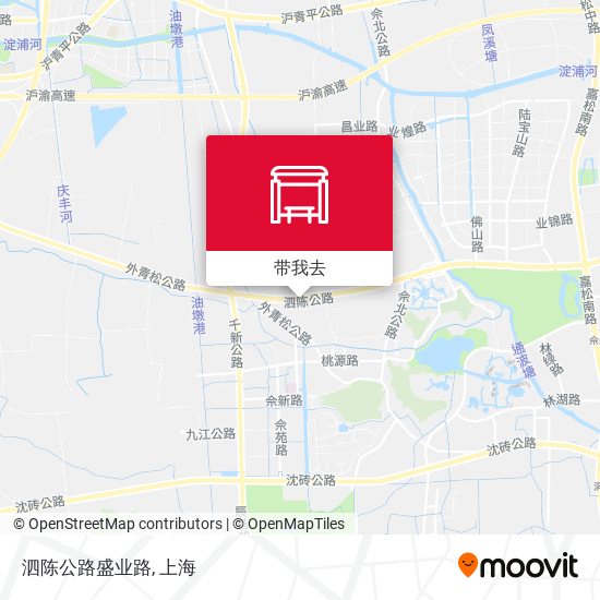泗陈公路盛业路地图
