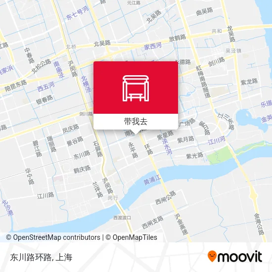 东川路环路地图