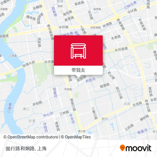 懿行路和炯路地图