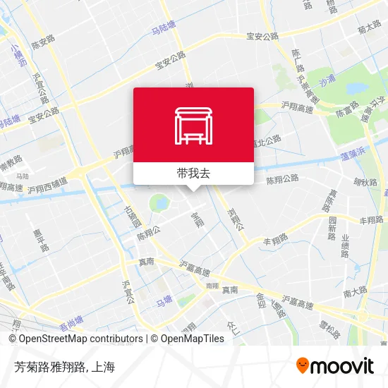 芳菊路雅翔路地图
