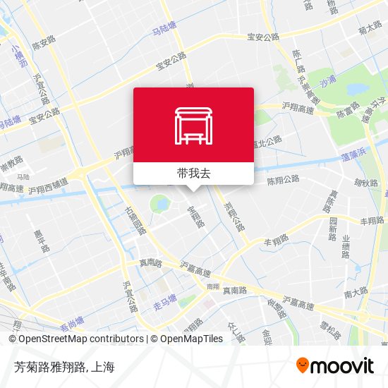 芳菊路雅翔路地图