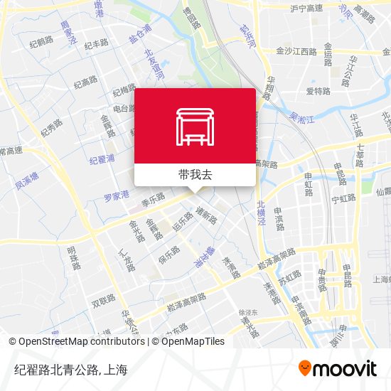 纪翟路北青公路地图