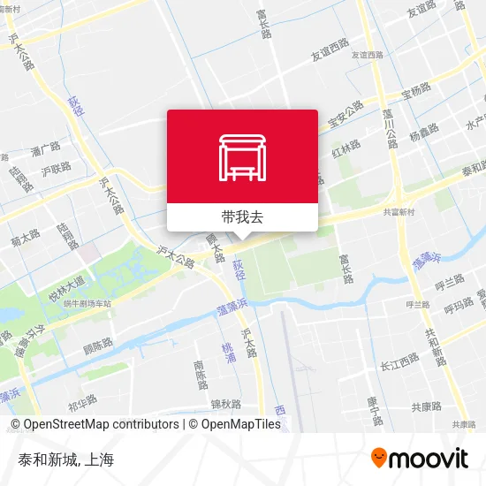 泰和新城地图