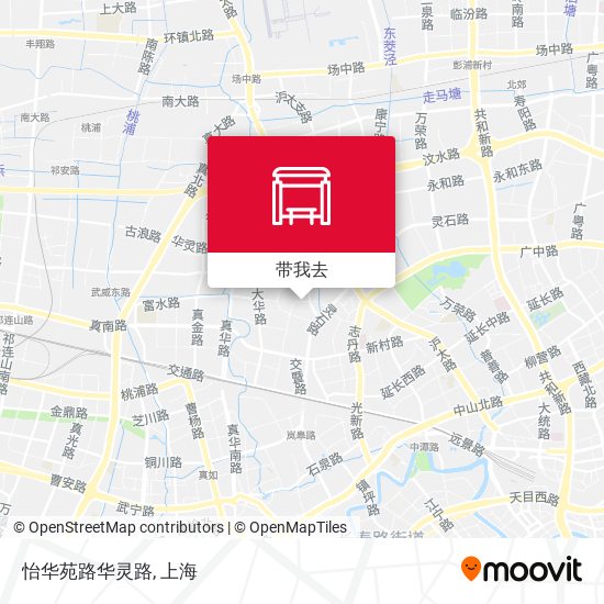 怡华苑路华灵路地图
