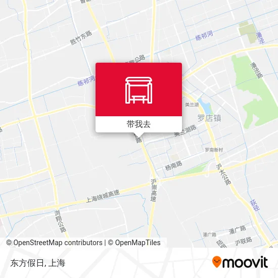 东方假日地图