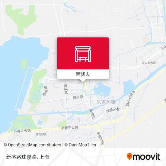 新盛路珠溪路地图