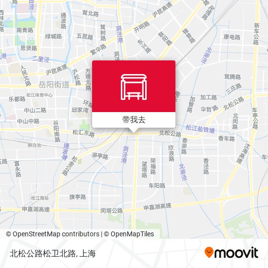 北松公路松卫北路地图