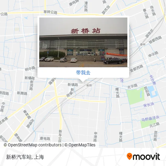 新桥汽车站地图