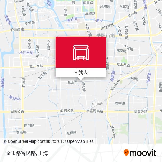 金玉路富民路地图