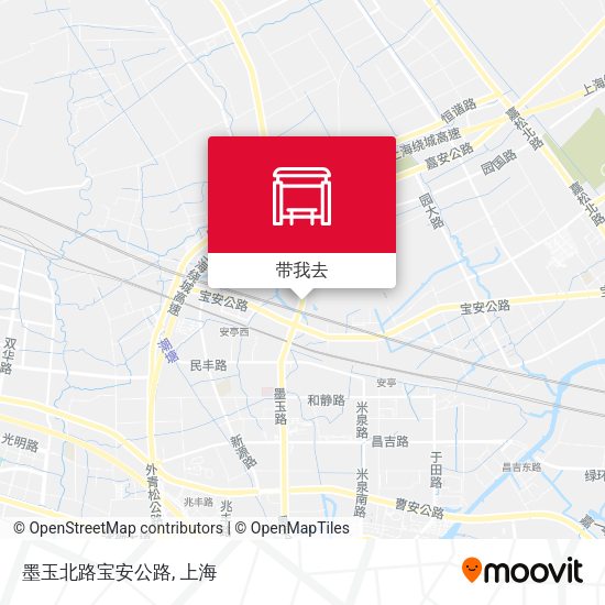 墨玉北路宝安公路地图
