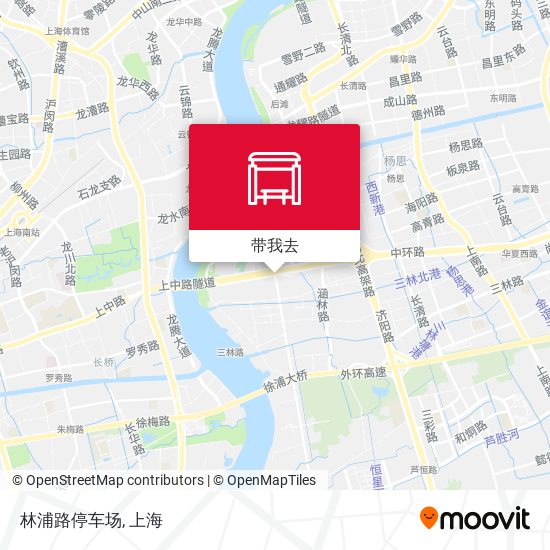 林浦路停车场地图