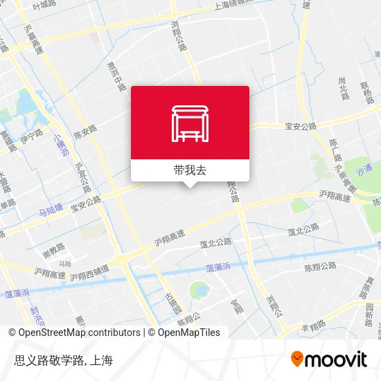 思义路敬学路地图