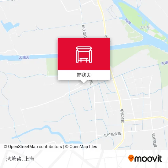 湾塘路地图