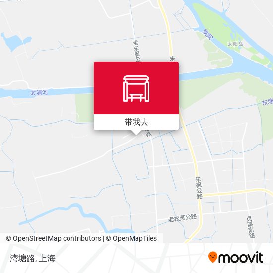 湾塘路地图