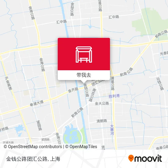 金钱公路团汇公路地图