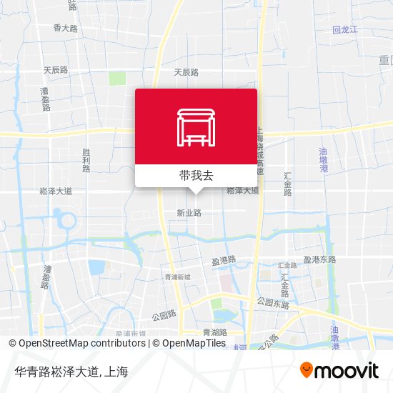 华青路崧泽大道地图