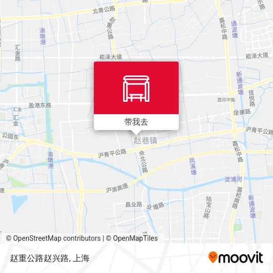 赵重公路赵兴路地图