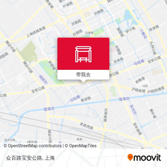 众百路宝安公路地图