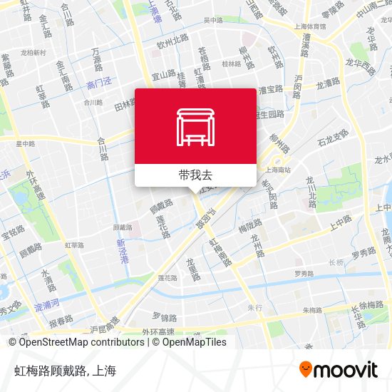 虹梅路顾戴路地图
