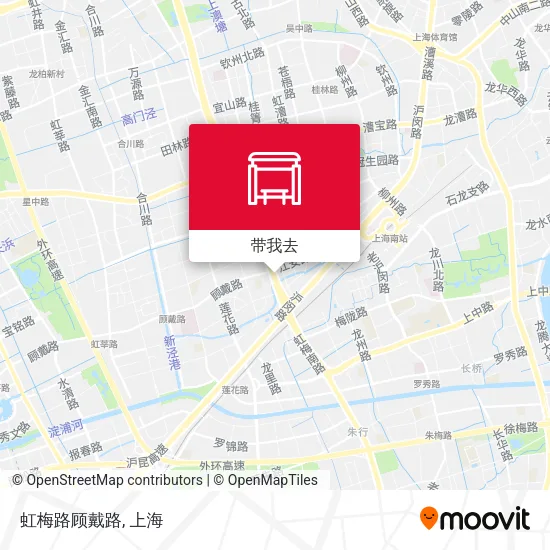 虹梅路顾戴路地图
