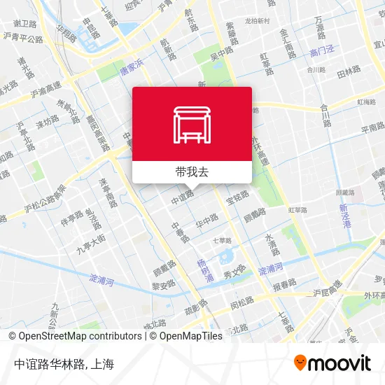 中谊路华林路地图