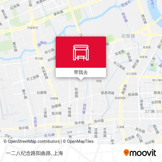 一二八纪念路阳曲路地图