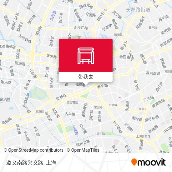 遵义南路兴义路地图