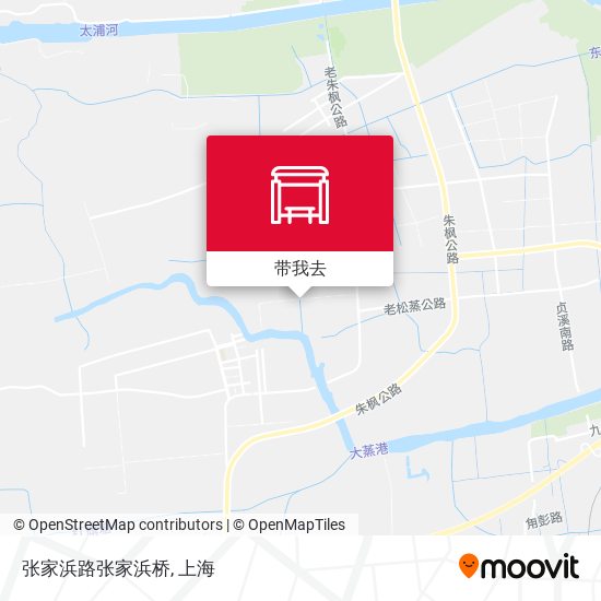 张家浜路张家浜桥地图