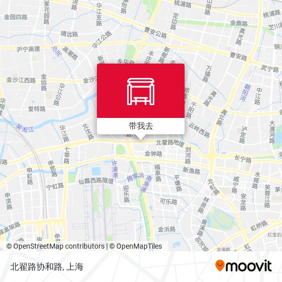 北翟路协和路地图