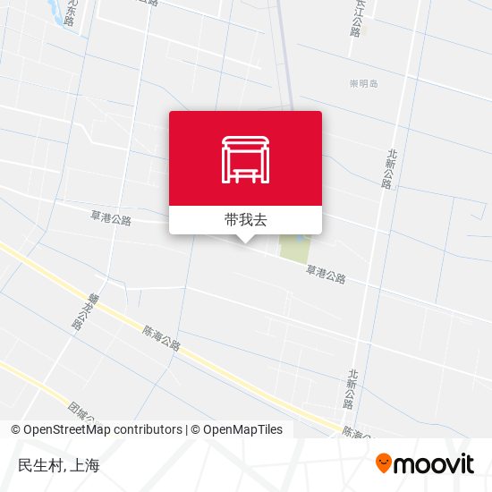 民生村地图