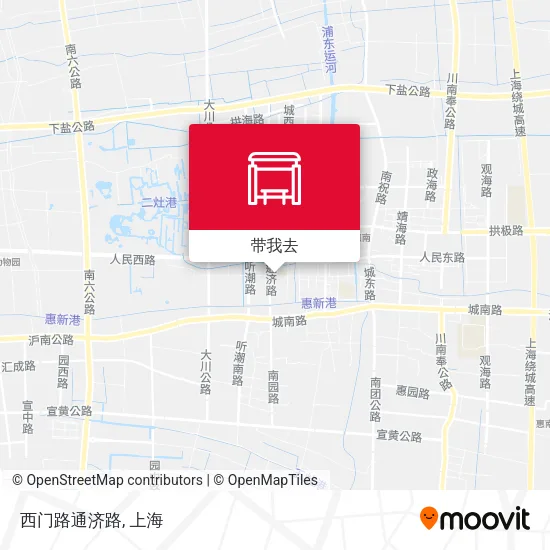 西门路通济路地图