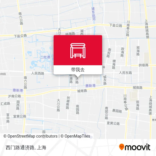 西门路通济路地图