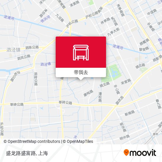 盛龙路盛富路地图