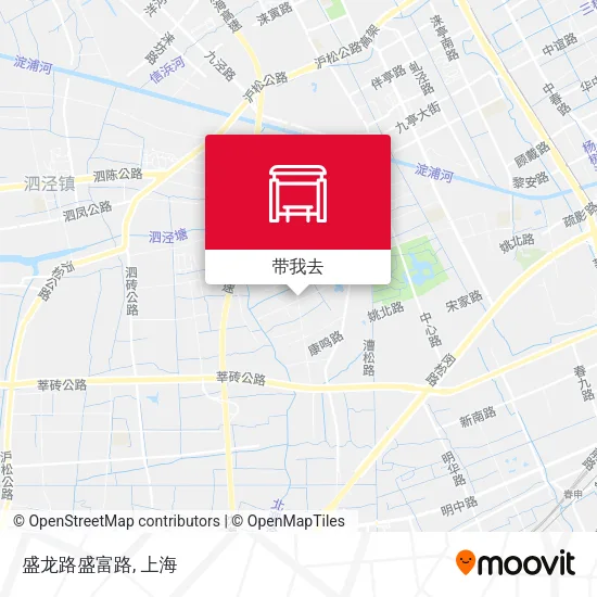 盛龙路盛富路地图