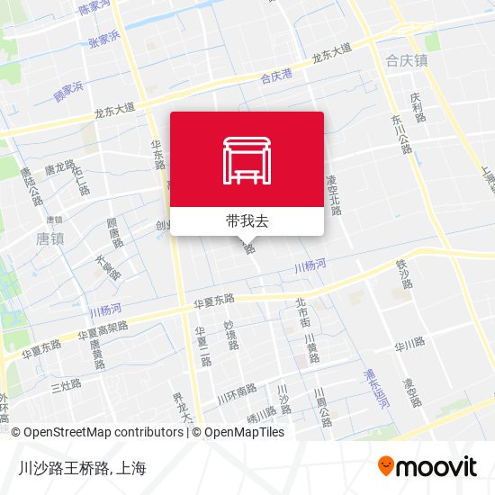 川沙路王桥路地图