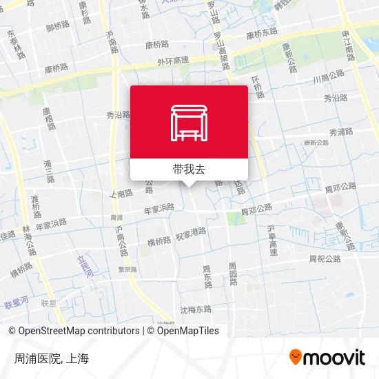 周浦医院地图