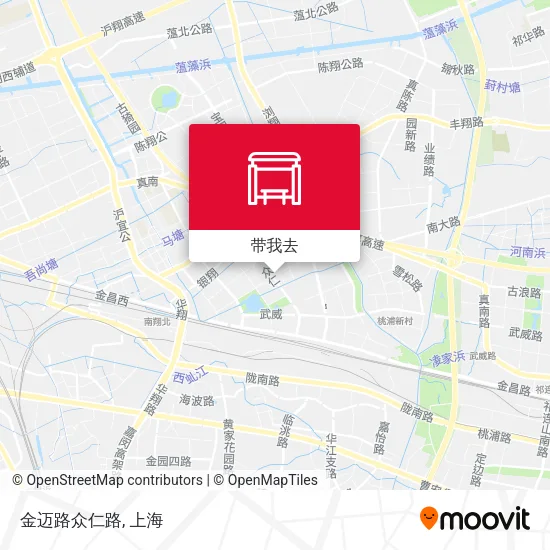 金迈路众仁路地图