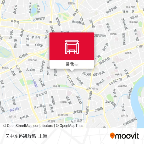 吴中东路凯旋路地图