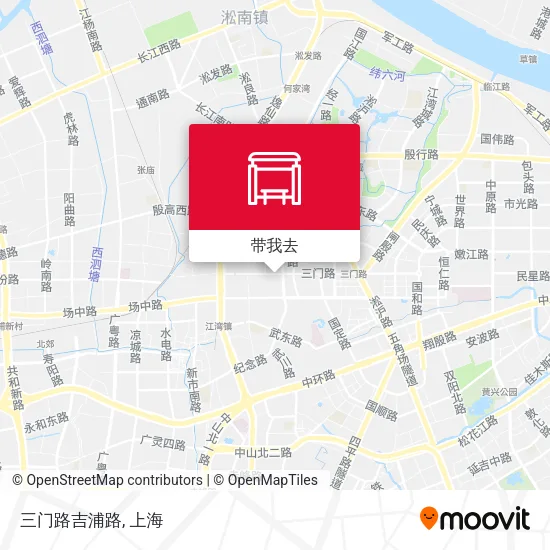 三门路吉浦路地图