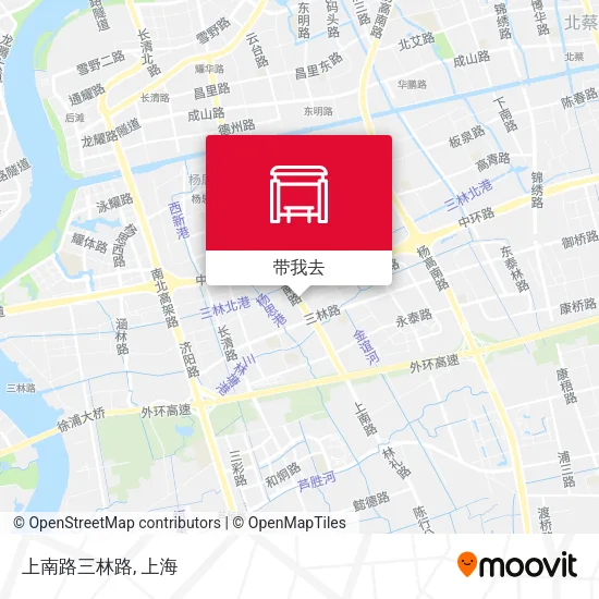 上南路三林路地图
