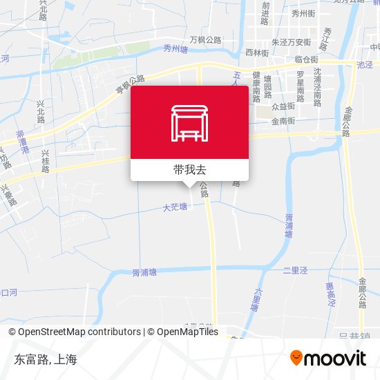 东富路地图