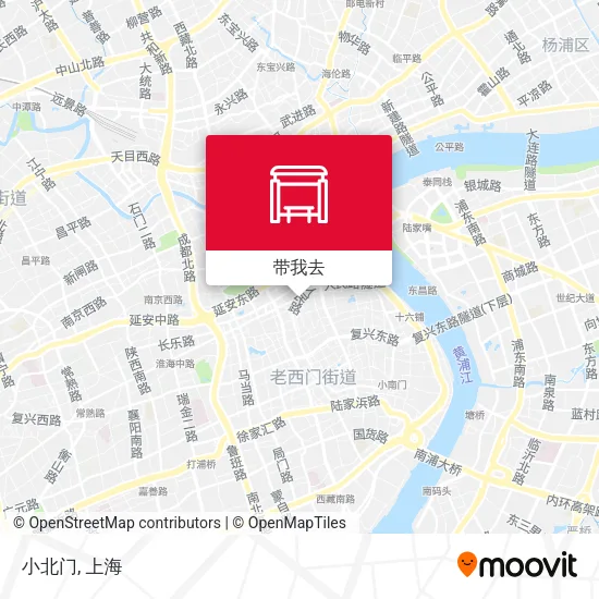 小北门地图
