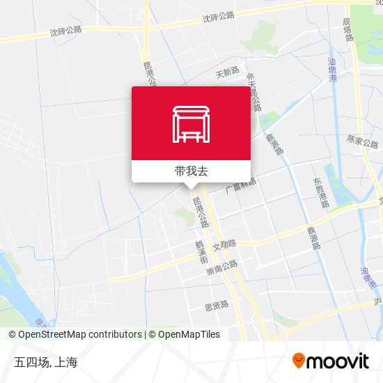 五四场地图