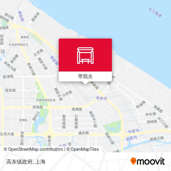 高东镇政府地图