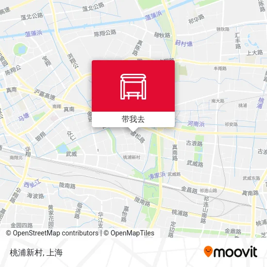 桃浦新村地图