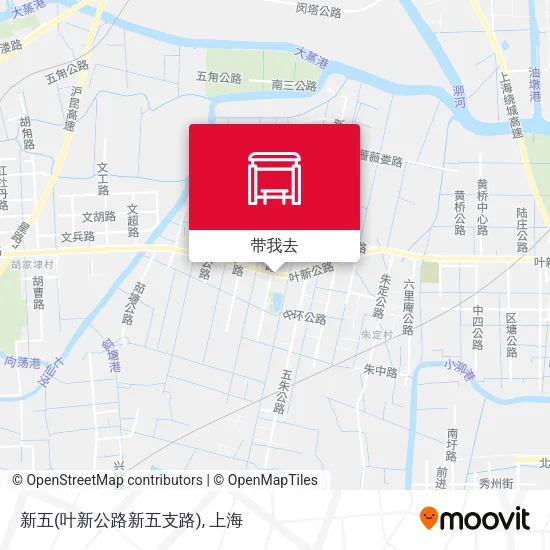 新五(叶新公路新五支路)地图