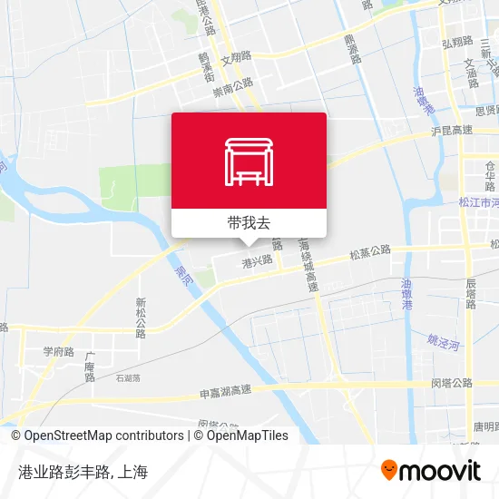 港业路彭丰路地图