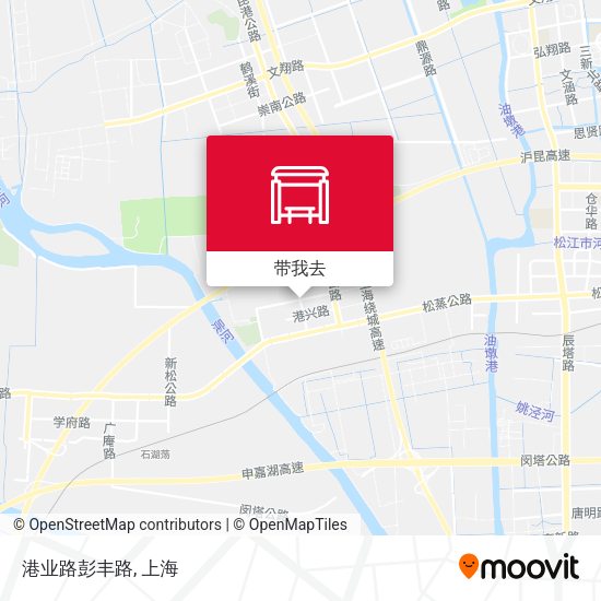 港业路彭丰路地图